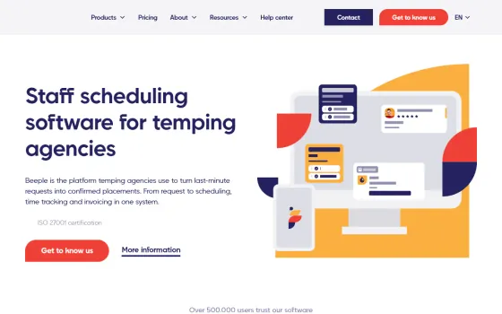 Page d’accueil de Beeple (beeple.eu), capturée le 21 octobre 2026