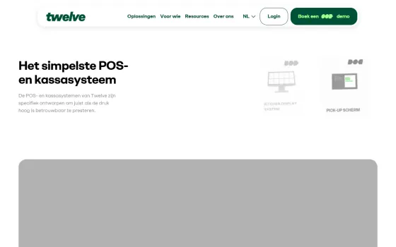 Startpagina van Twelve (twelve.eu), vastgelegd op 21 oktober 2026